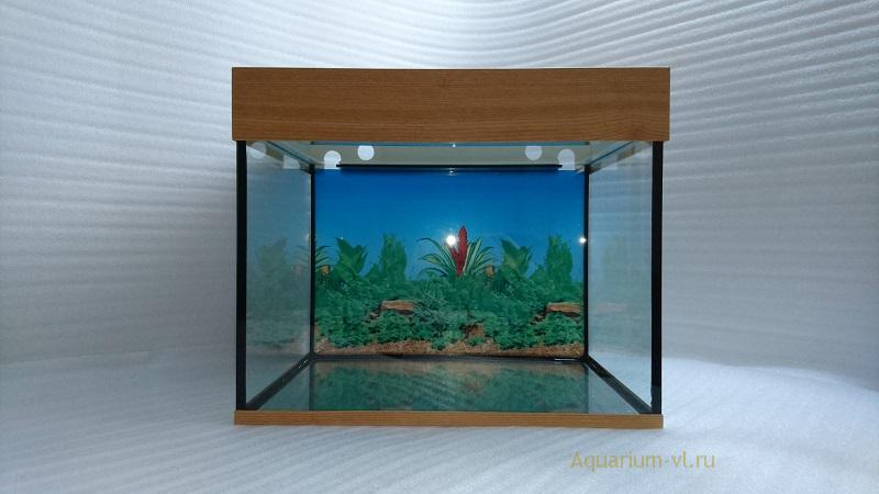 Фото 100 литрового аквариума с крышкой