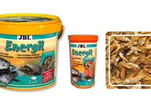 JBL Energil, корм из сухой рыбы для водных черепах