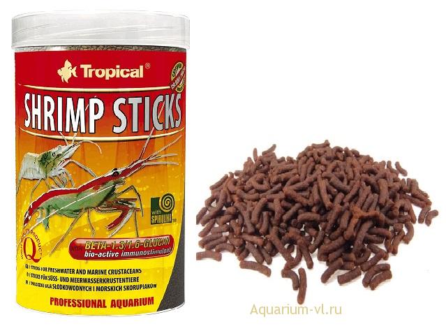корм для креветок Tropical Shrimp Sticks