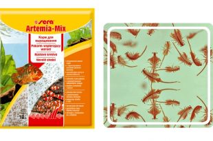 Корма для рыбок sera Artemia-Mix