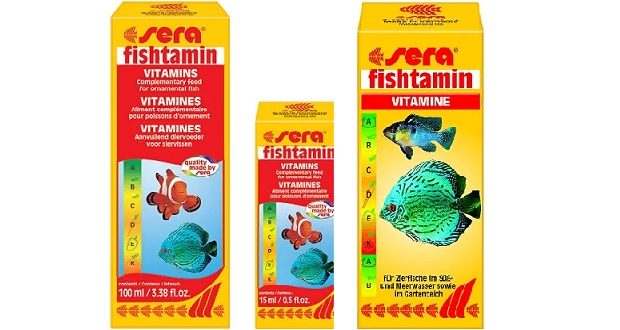 SERA fishtamin, жидкий мультивитаминный препарат