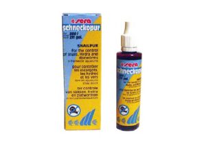 SERA schneckopur средство для очищения пресноводного аквариума от плоских червей